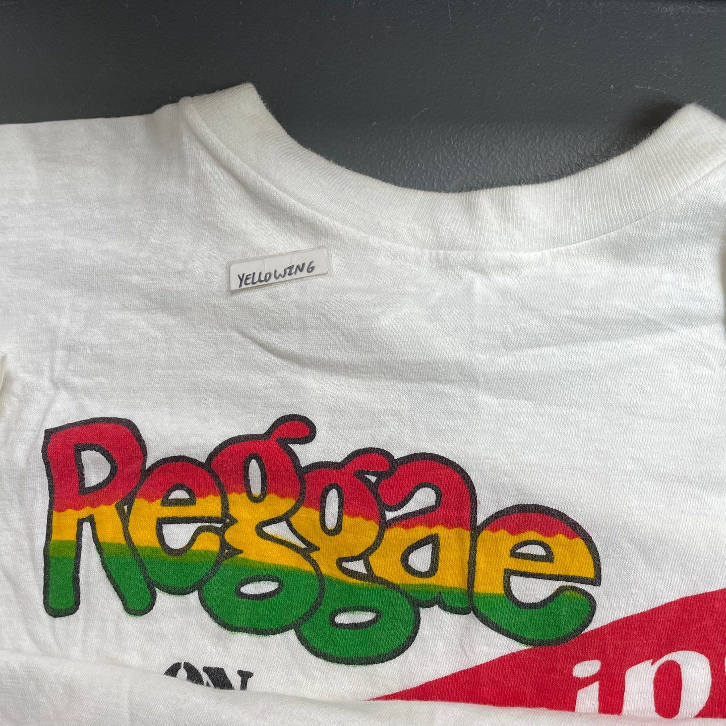 Vintage Reggae on Red Stripe Jamaica's Lager Beer T-Shirt