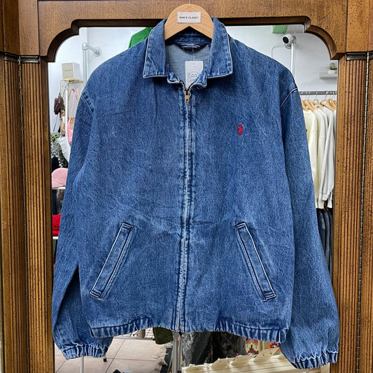 Vintage Polo by Ralph Lauren Denim Bomber Jacket