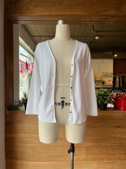 Button Up Cotton Cardigan