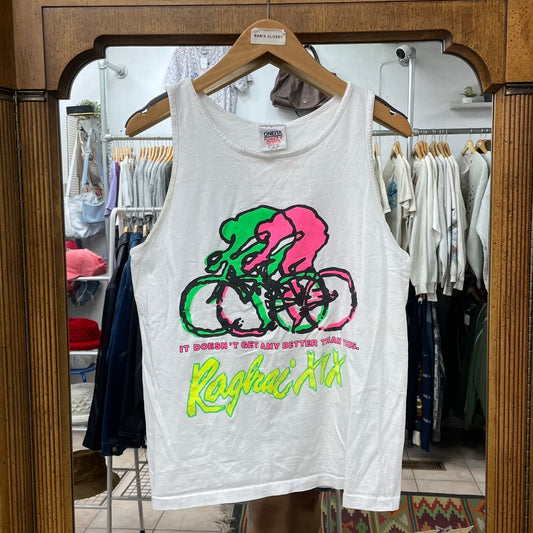 Vintage 90's RIGBRAI Iowa Bicycle Tour Tank Top