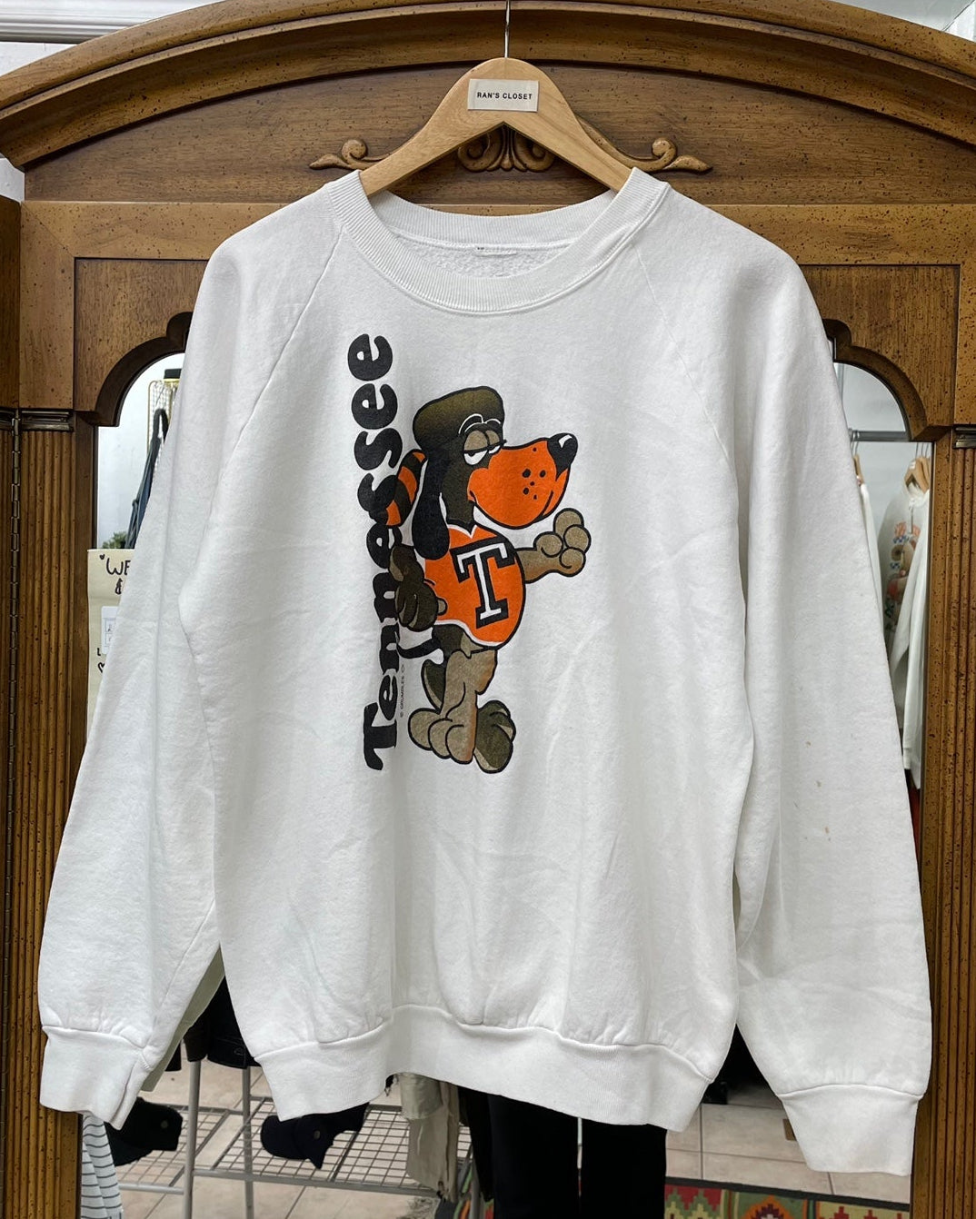Vintage Tennessee Volunteers University Football Sweatsuit Set