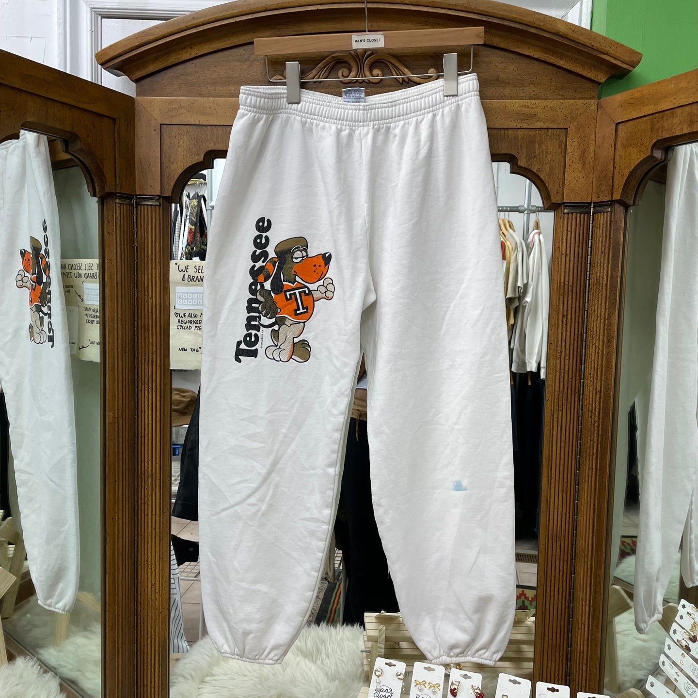 Vintage Tennessee Volunteers University Football Sweatsuit Set