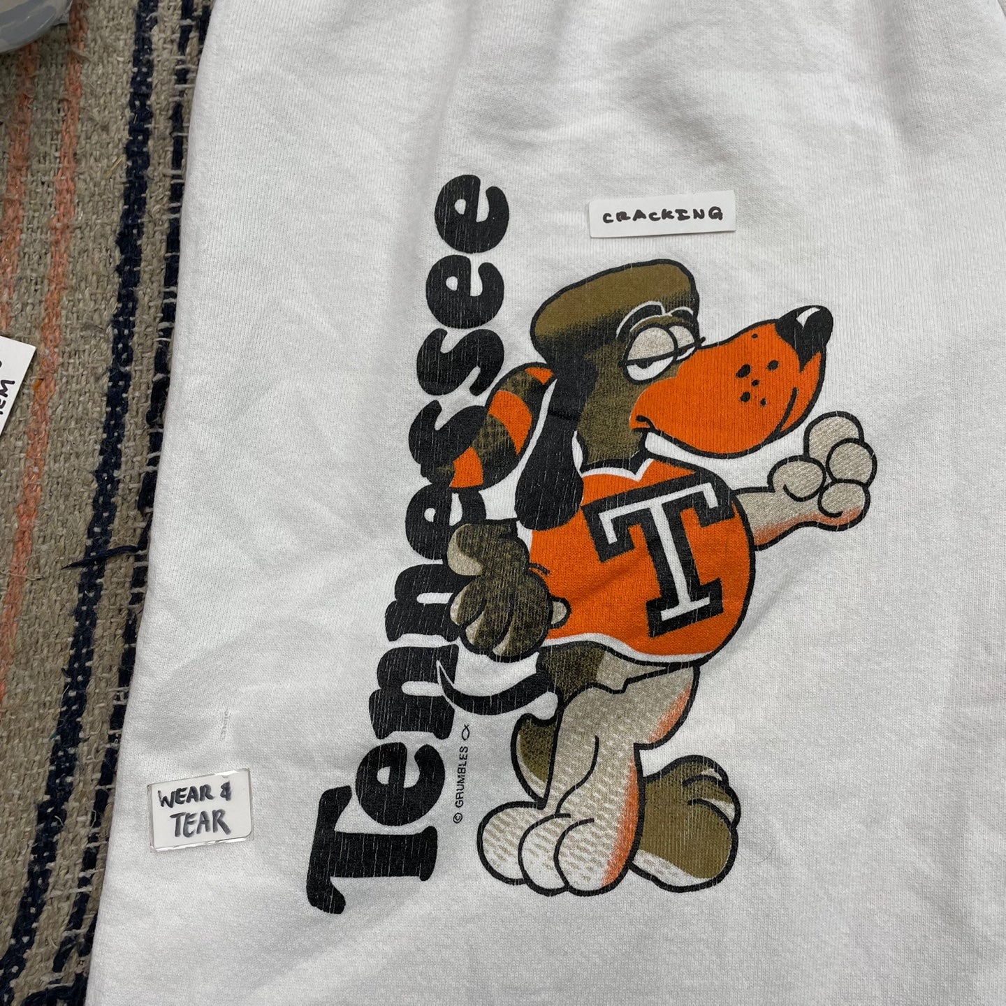 Vintage Tennessee Volunteers University Football Sweatsuit Set