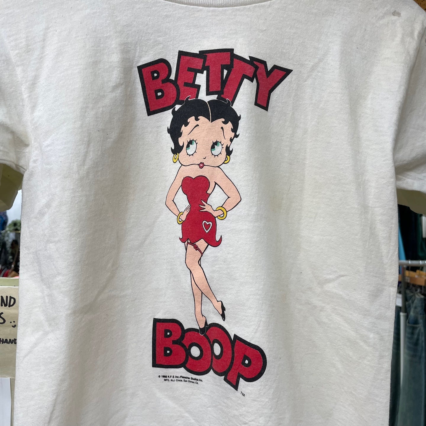 1988 Vintage Betty Boop Made in USA Graphic T-Shirt