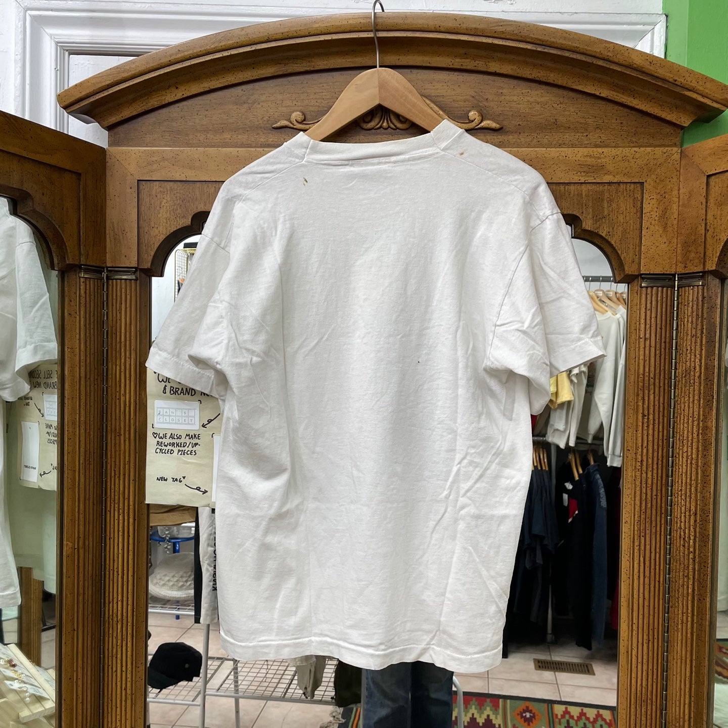 Vintage Brian Mulroney and Flintstones Funny T-Shirt