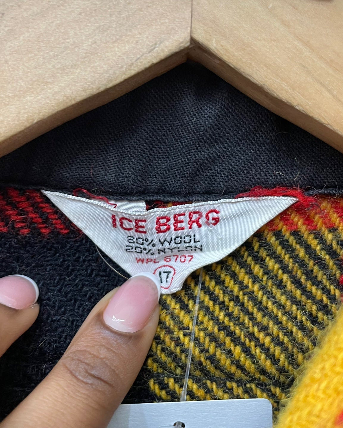 Vintage Ice Berg Wool Flannel