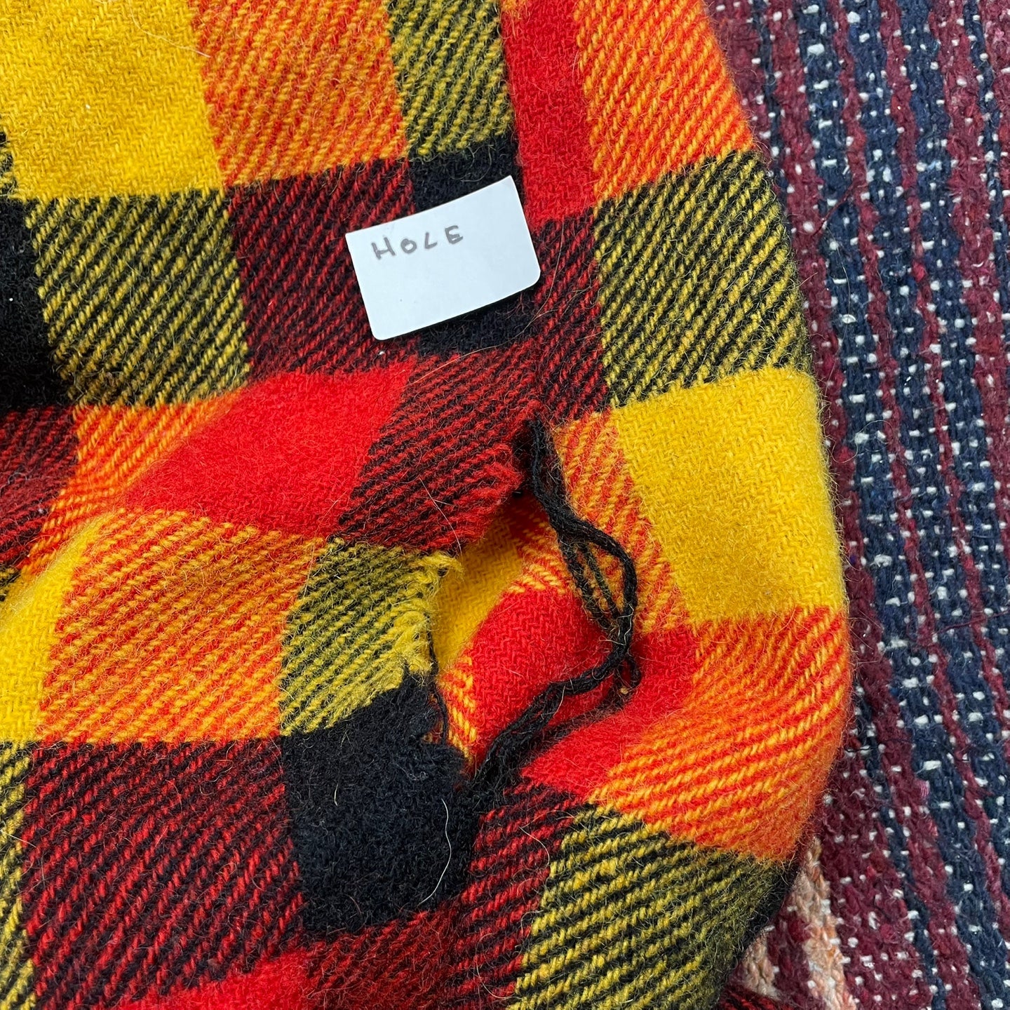 Vintage Ice Berg Wool Flannel