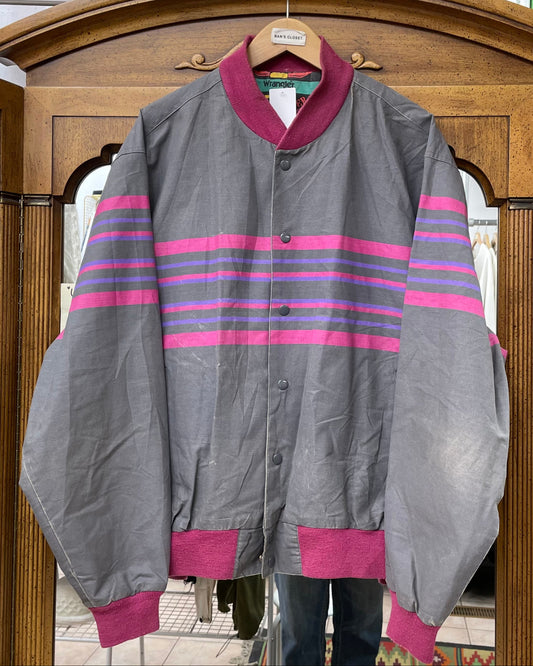 Vintage Wrangler Brushpopper Bomber Jacket
