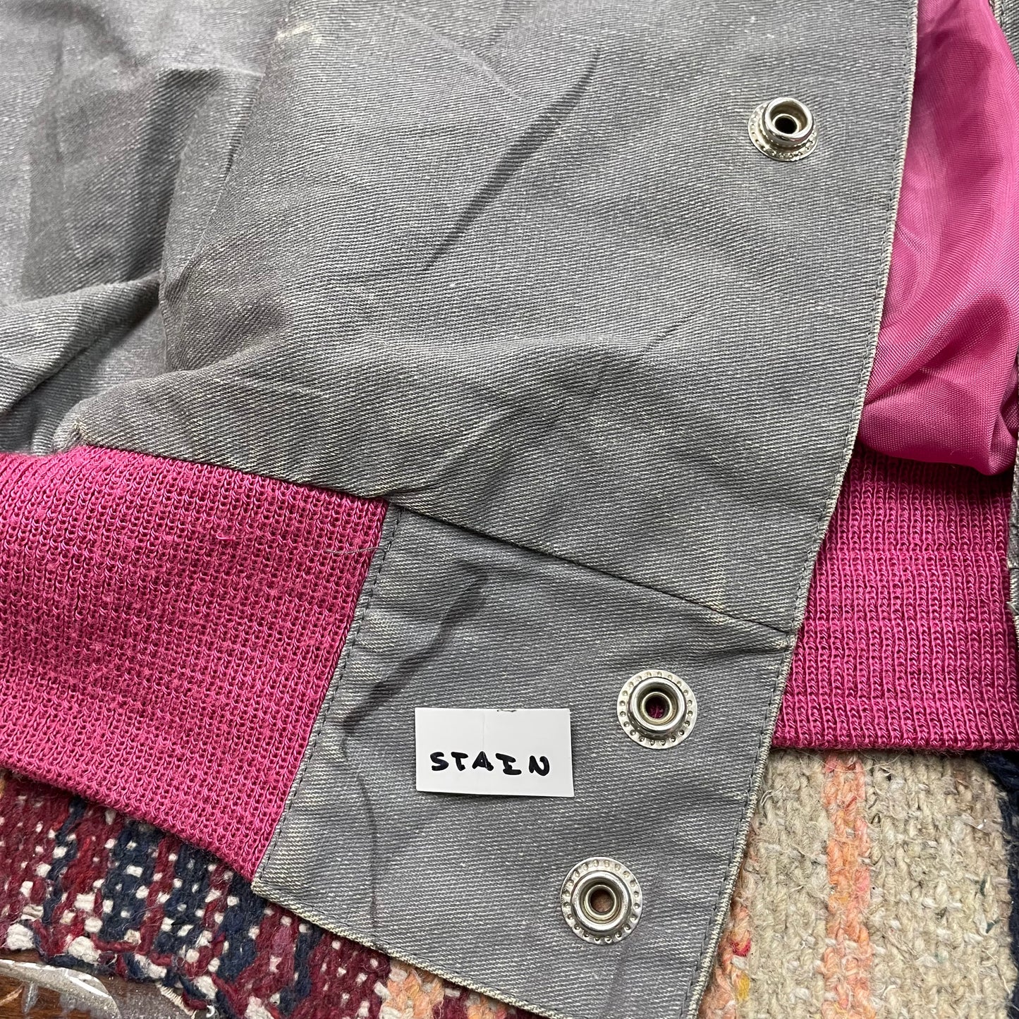 Vintage Wrangler Brushpopper Bomber Jacket
