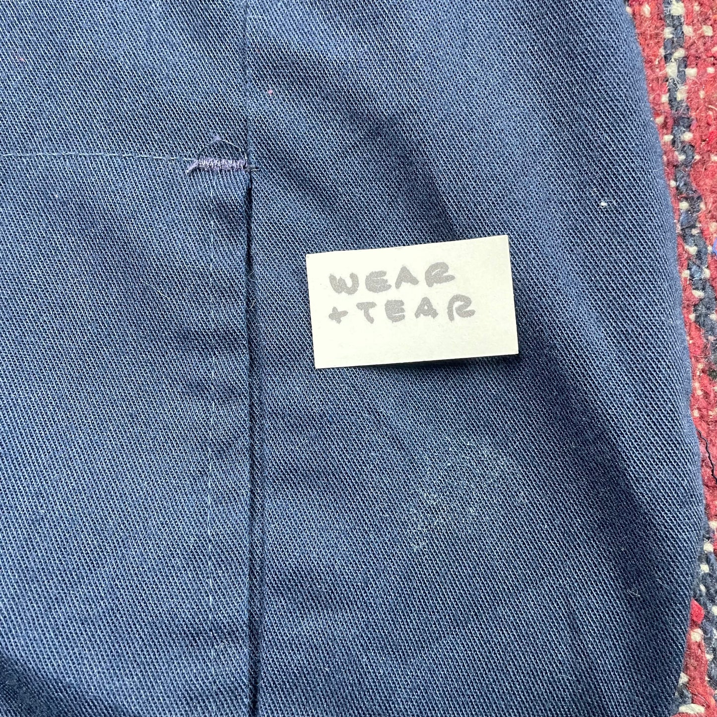 Vintage 1980's Adidas Navy and Beige Jacket