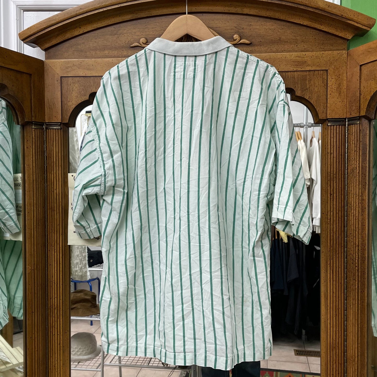 Vintage Santana Collection Striped Sailor Polo Tee