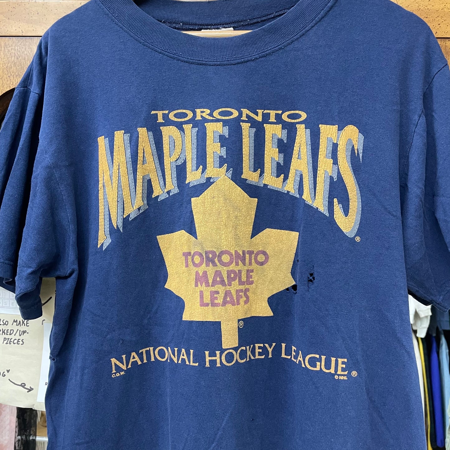 Vintage Toronto Maple Leafs National Hockey League T-Shirt