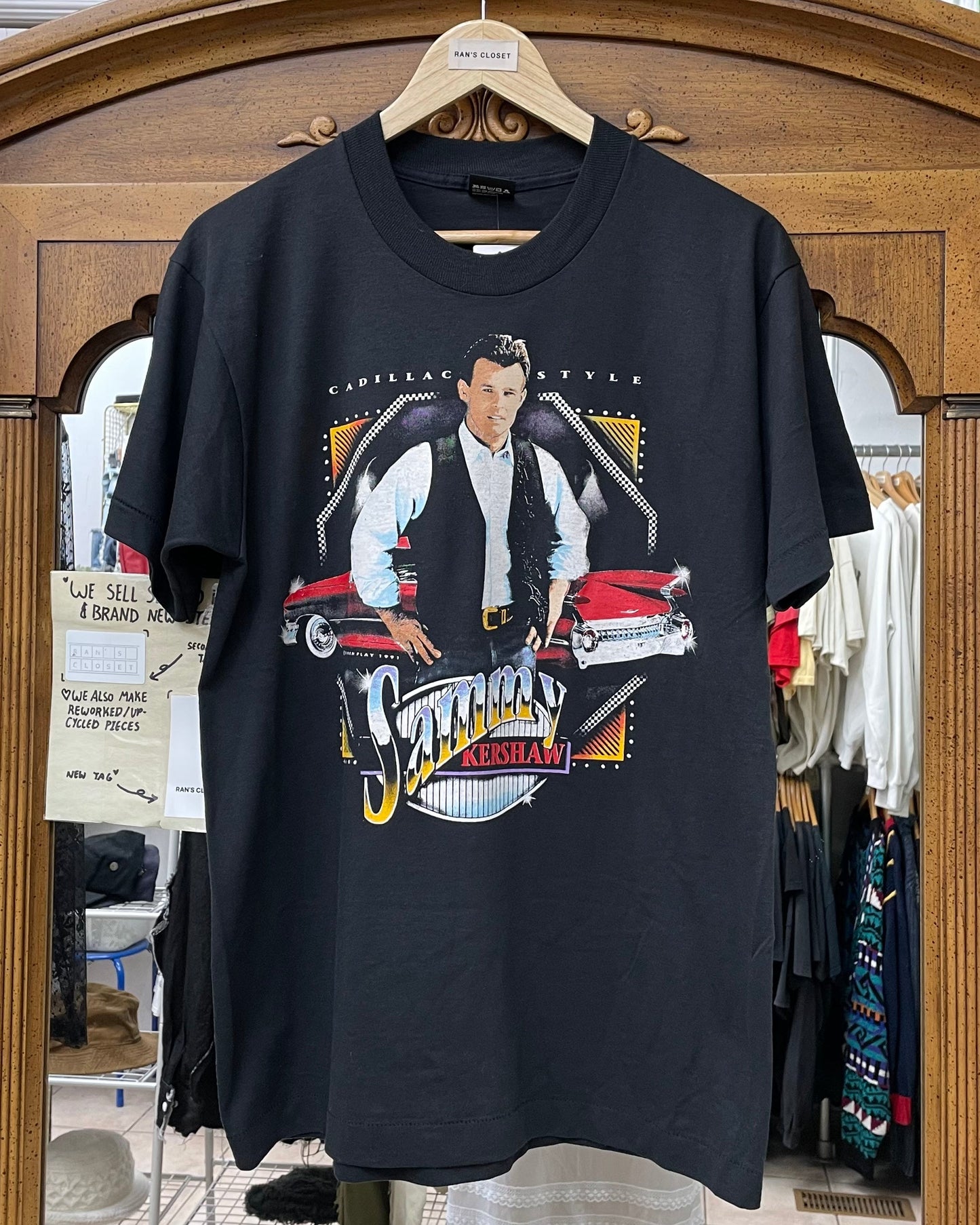 Vintage Sammy Kershaw Cadillac Style T-Shirt