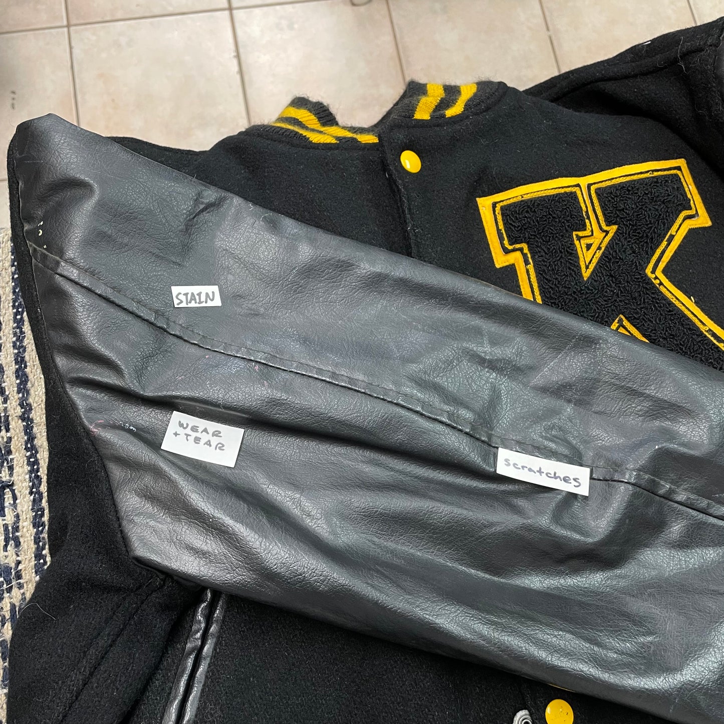 Vintage 1960's Champions Leather and Bomber Jacket