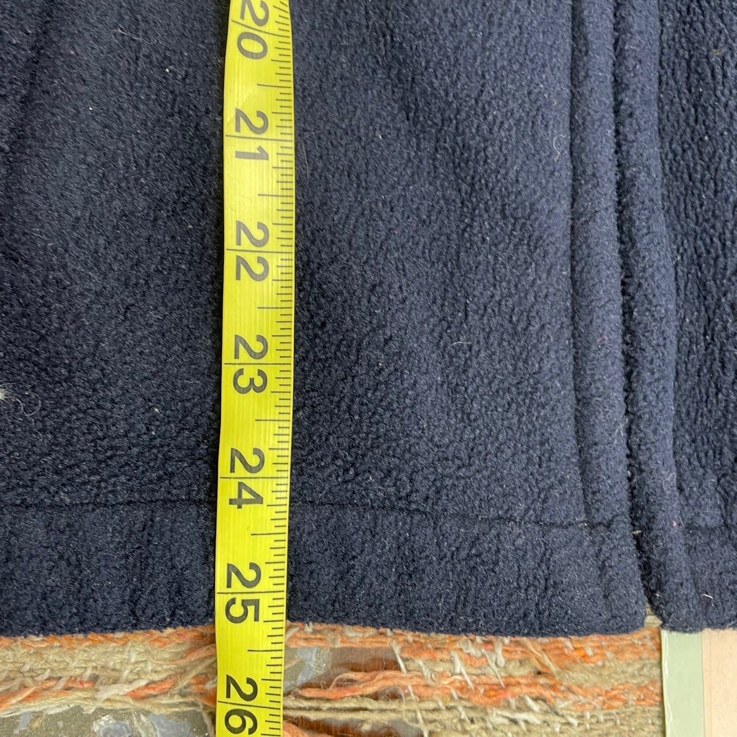 Vintage Polo Ralph Lauren Navy Fleece Zip Up Jacket