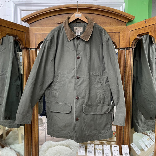 Vintage L.L. Bean Green Hunting Coat