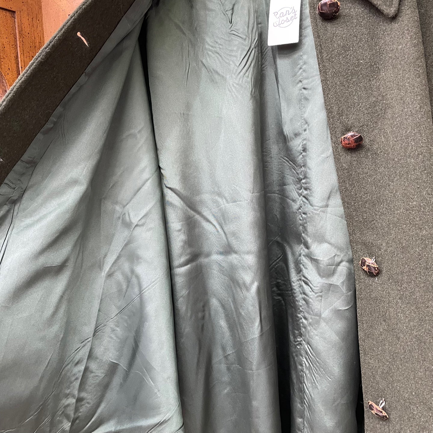 Vintage Eddie Bauer Green Poncho