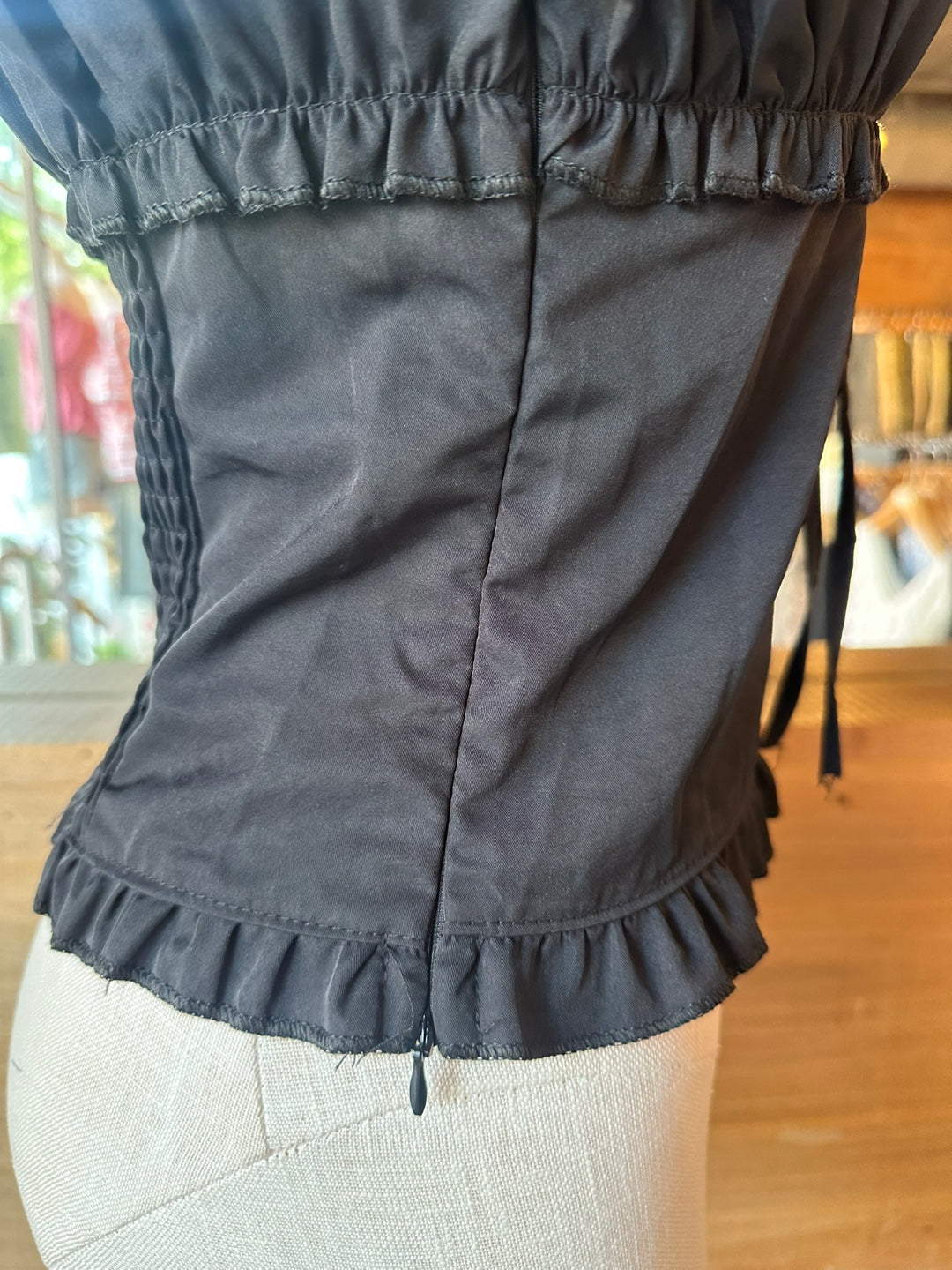 Lace Trim Blouse