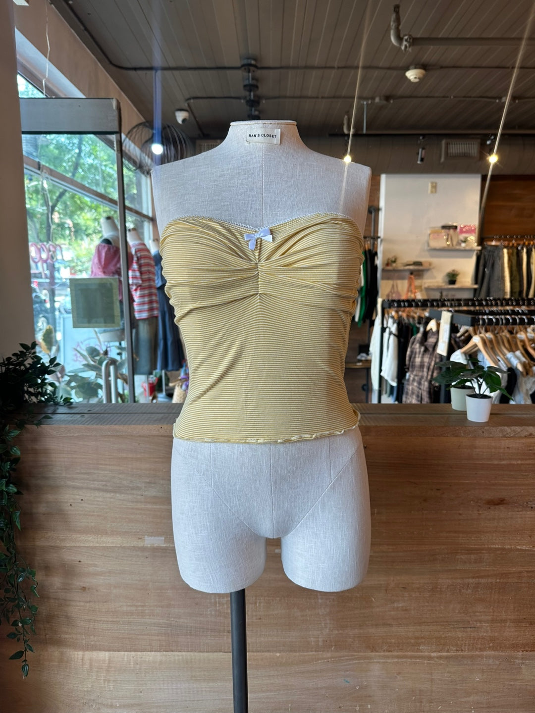Yellow Tube Top