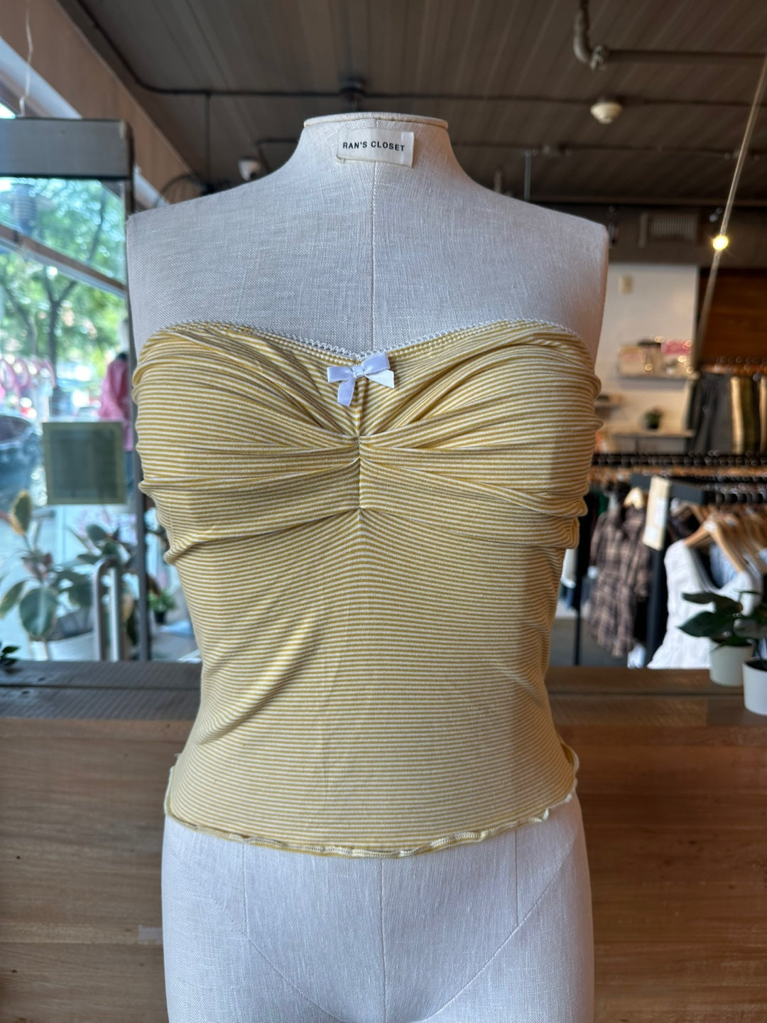 Yellow Tube Top