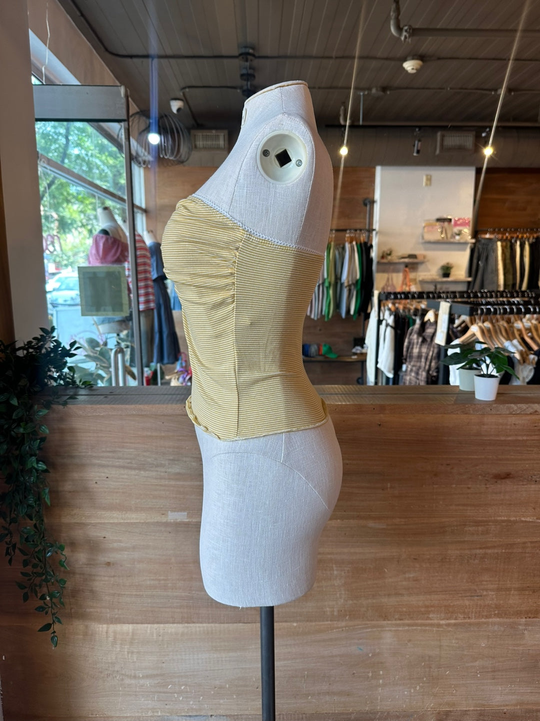 Yellow Tube Top