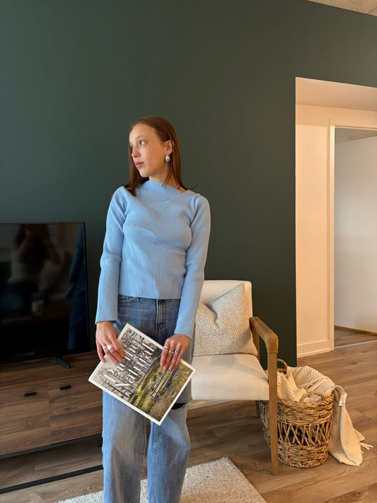 Ribbed Knit Long Sleeve