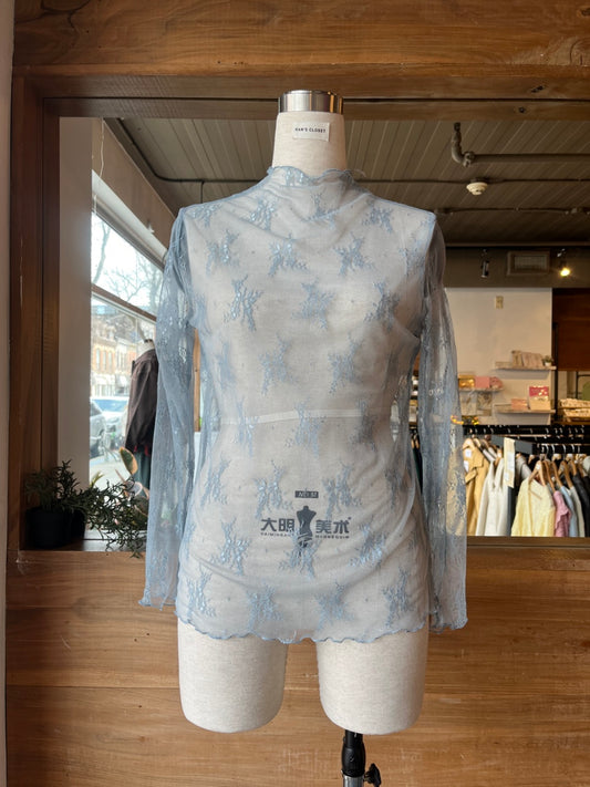 Lace Turtle Neck