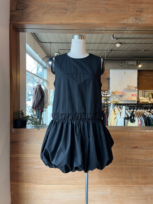 Bubble Dress with Scrunchie