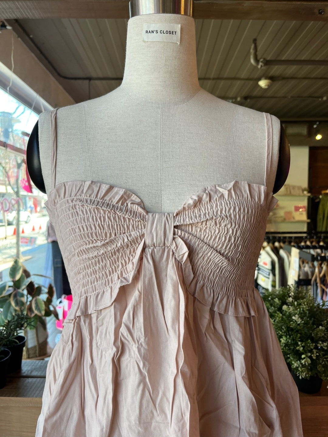 Smocked Tank Top