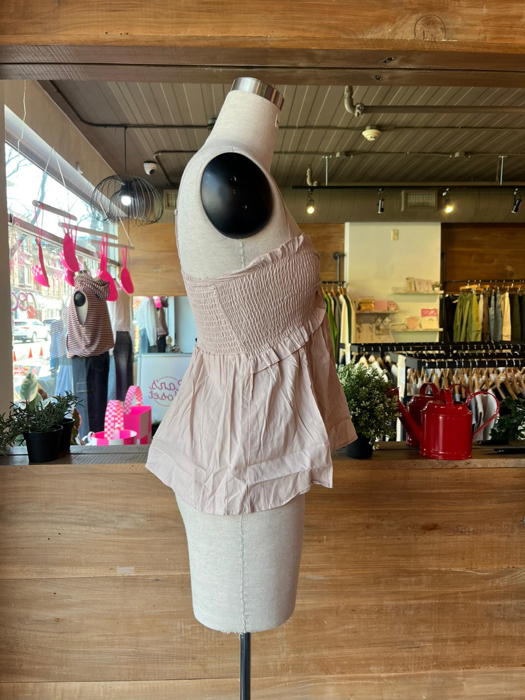 Smocked Tank Top