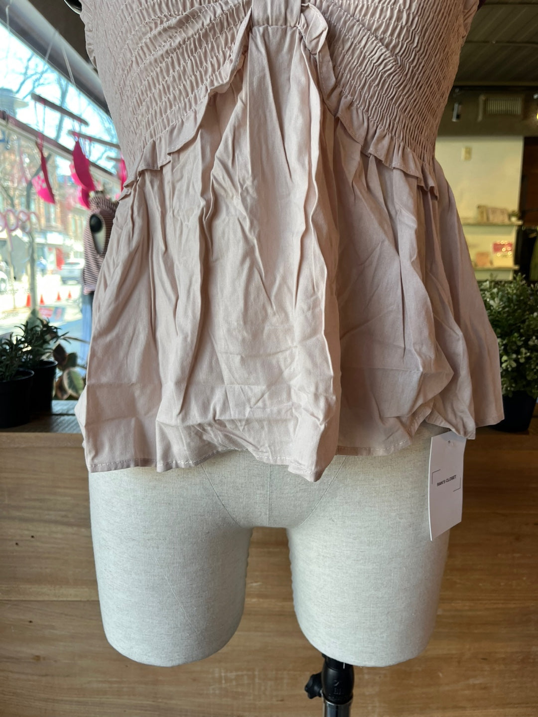 Smocked Tank Top
