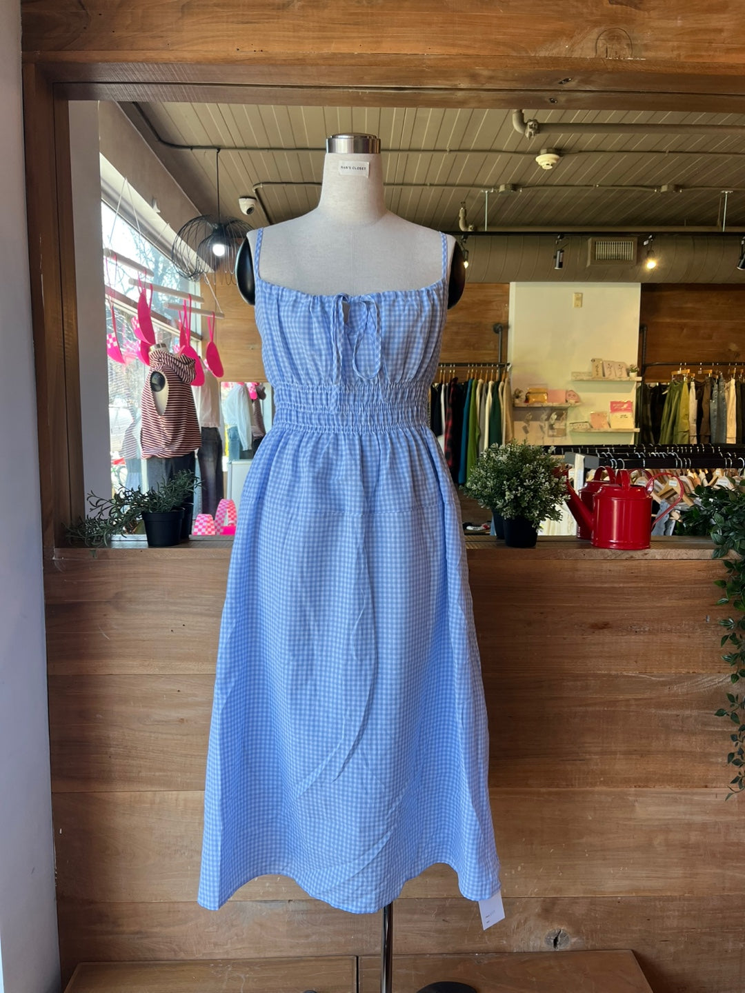 Gingham Dress
