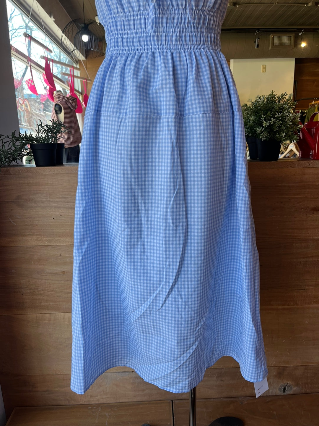 Gingham Dress