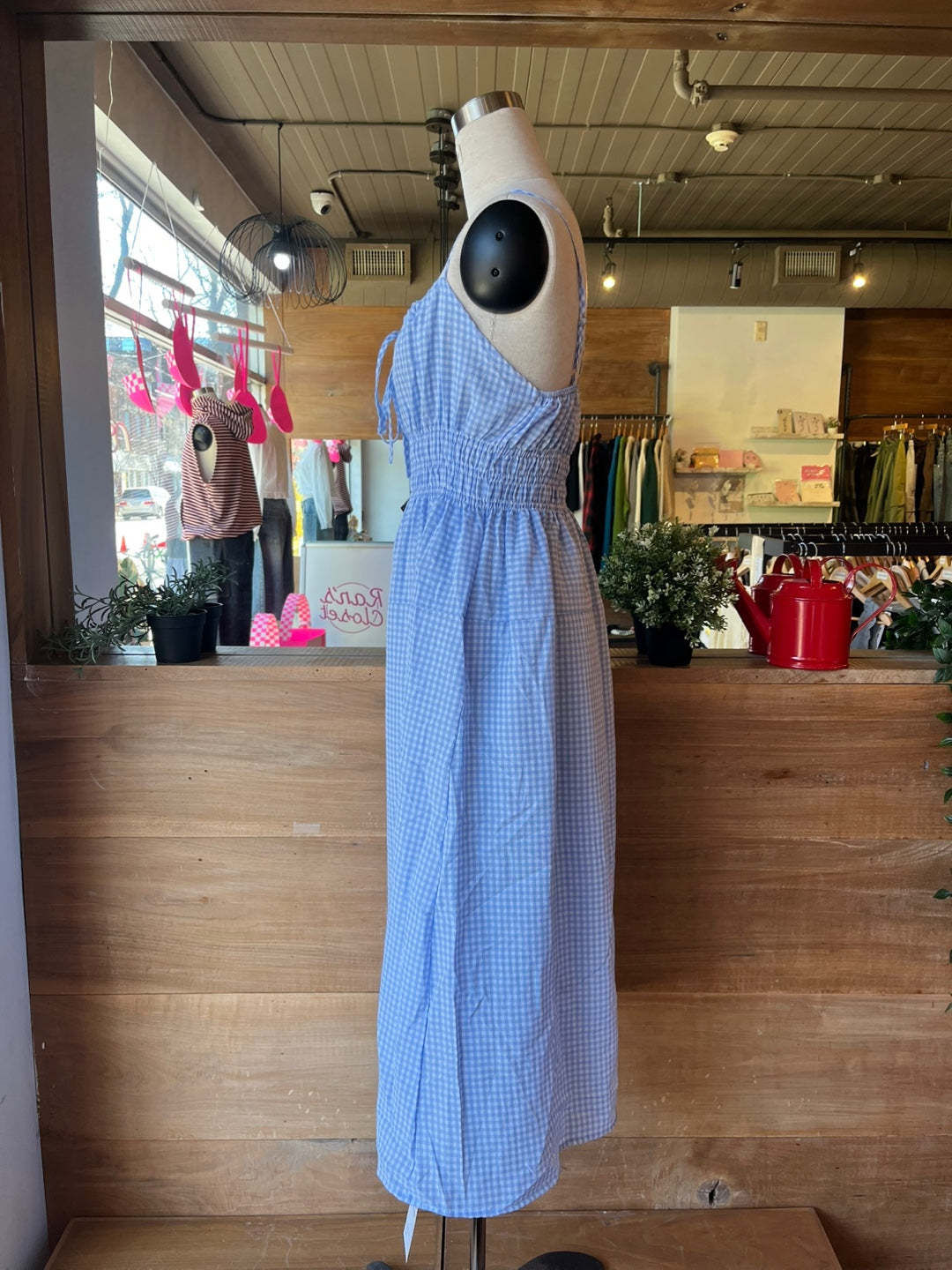 Gingham Dress