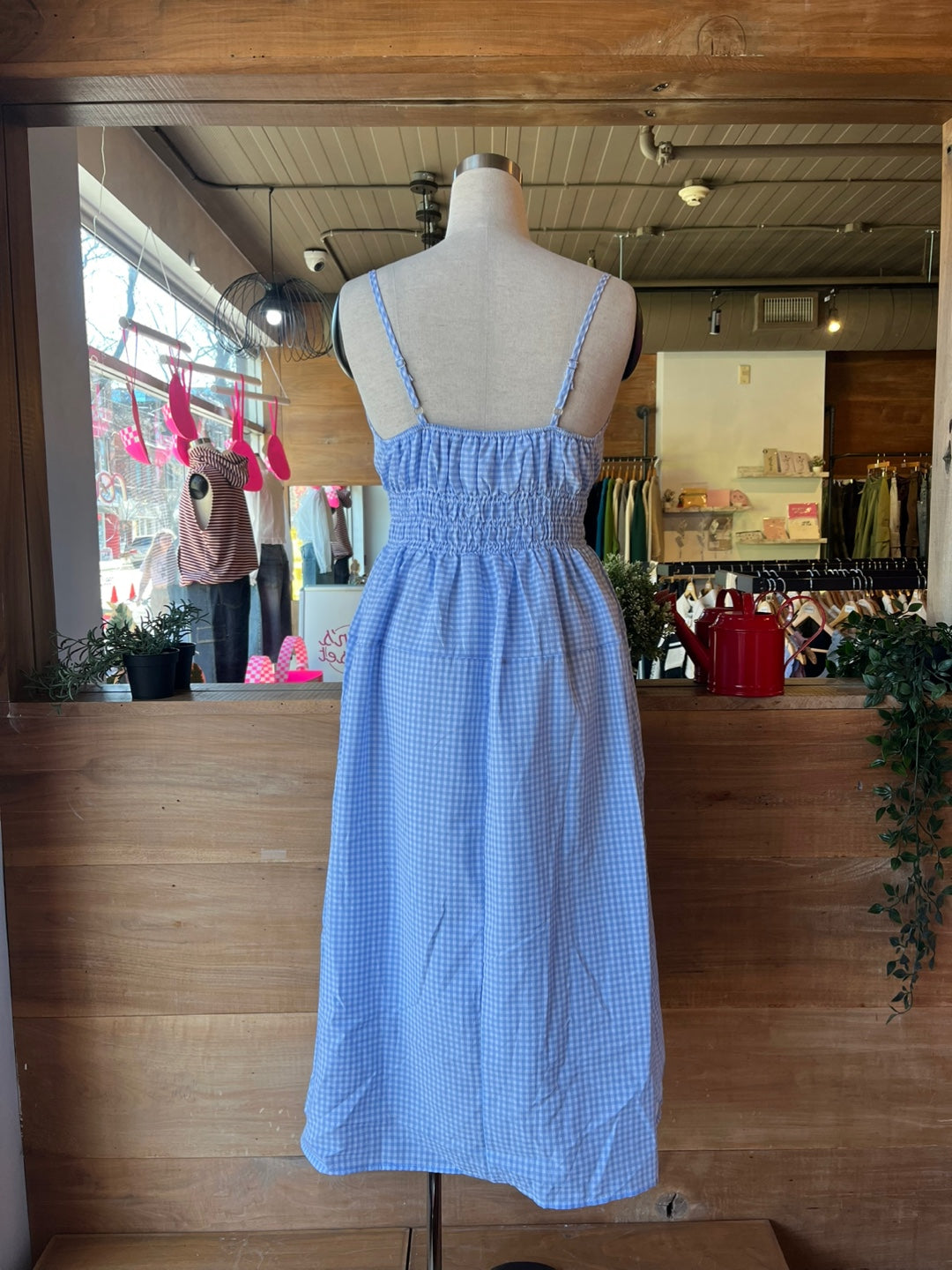 Gingham Dress
