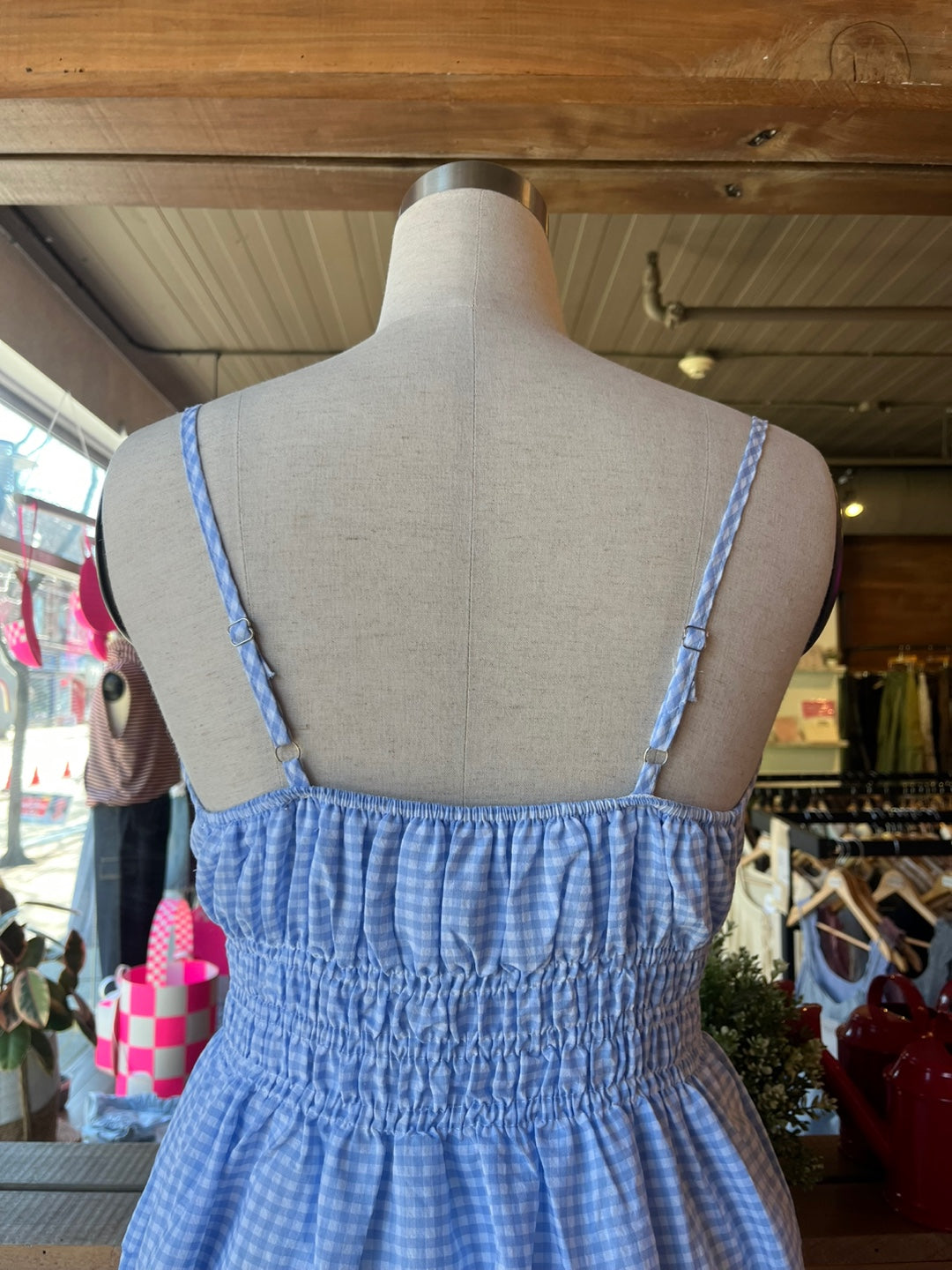 Gingham Dress