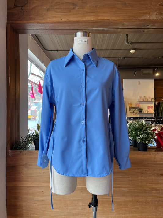 Cinched Button Up
