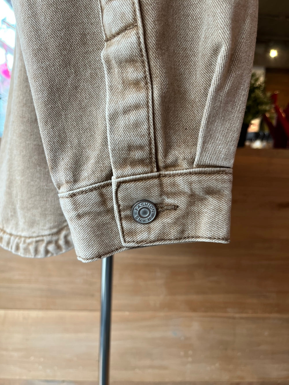 Men's Brown Denim Shacket