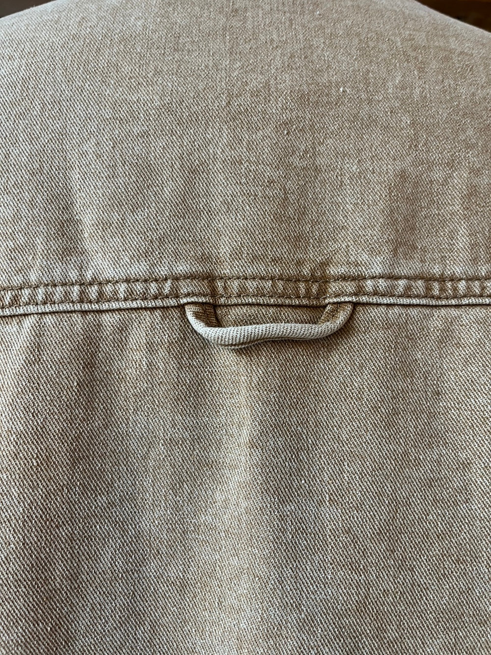 Men's Brown Denim Shacket