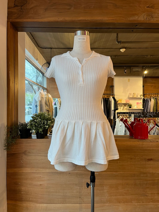 Ribbed Stretch Mini Dress