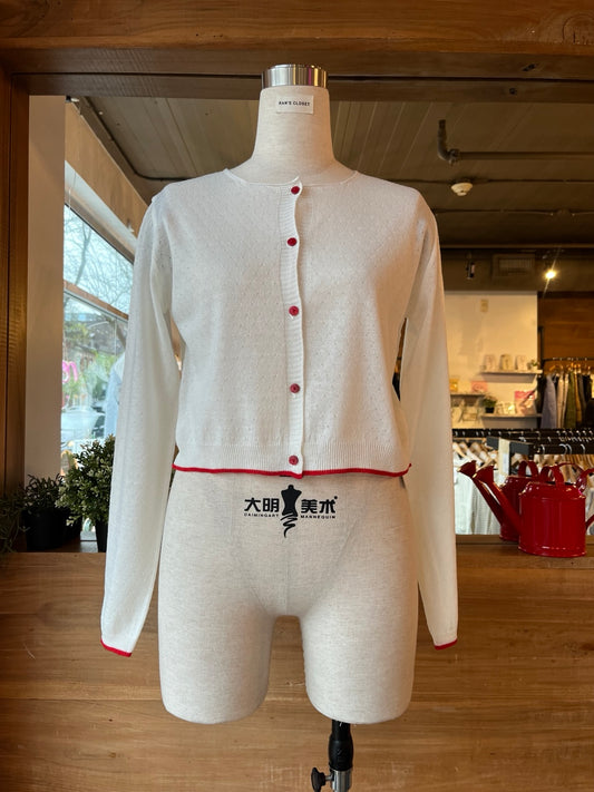 Accent Button Light Cardigan