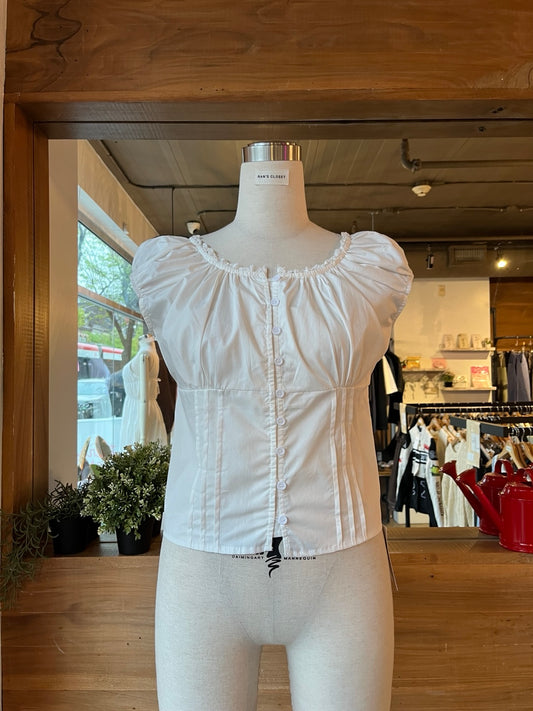 Button Up Summer Blouse