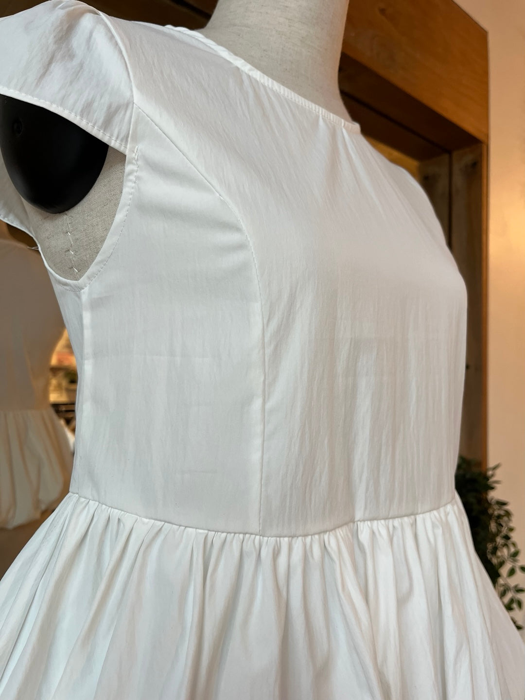 Bubble Peplum Top