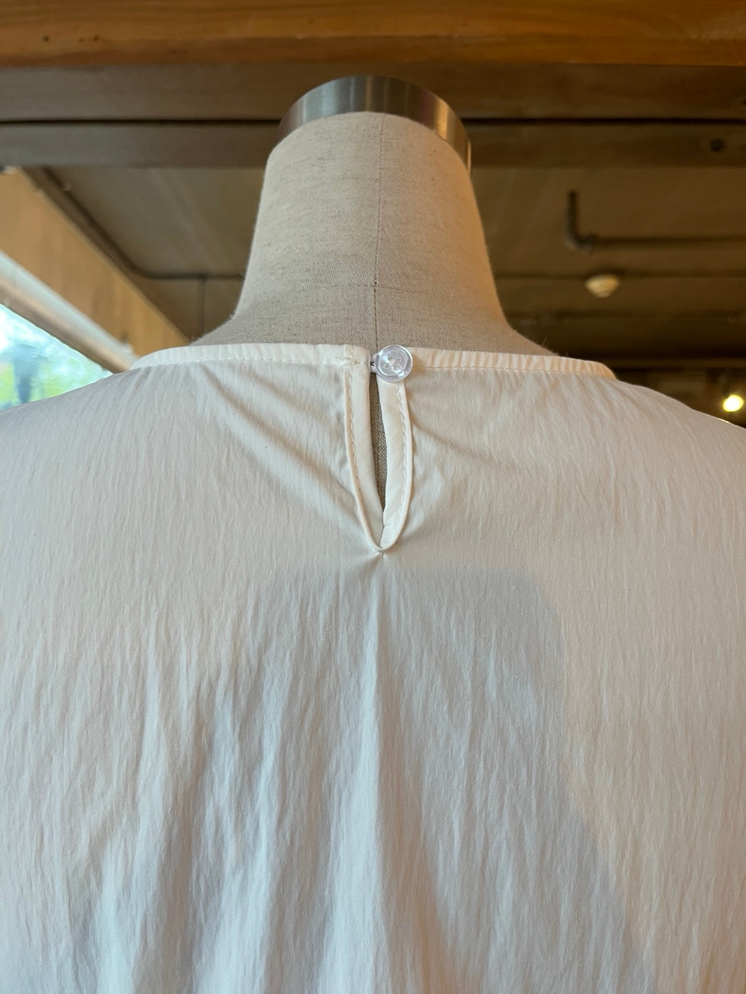 Bubble Peplum Top