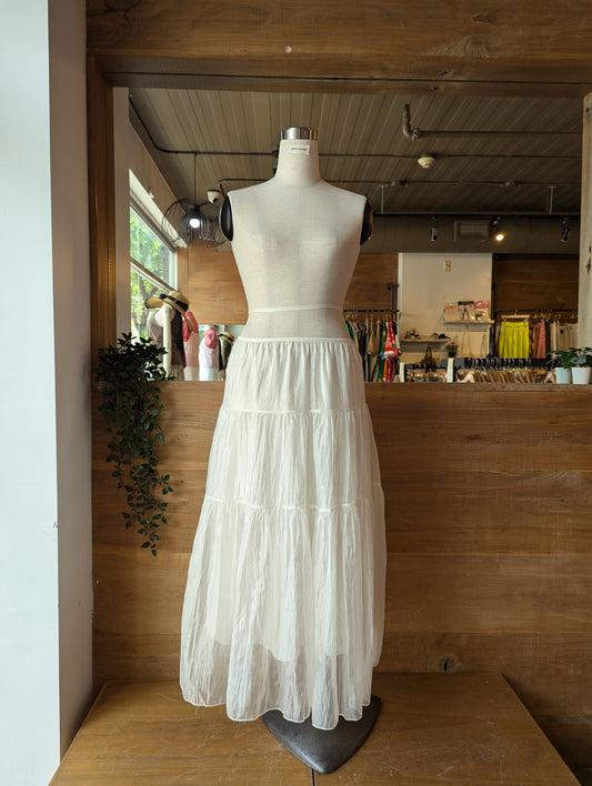 Tulle Maxi Skirt