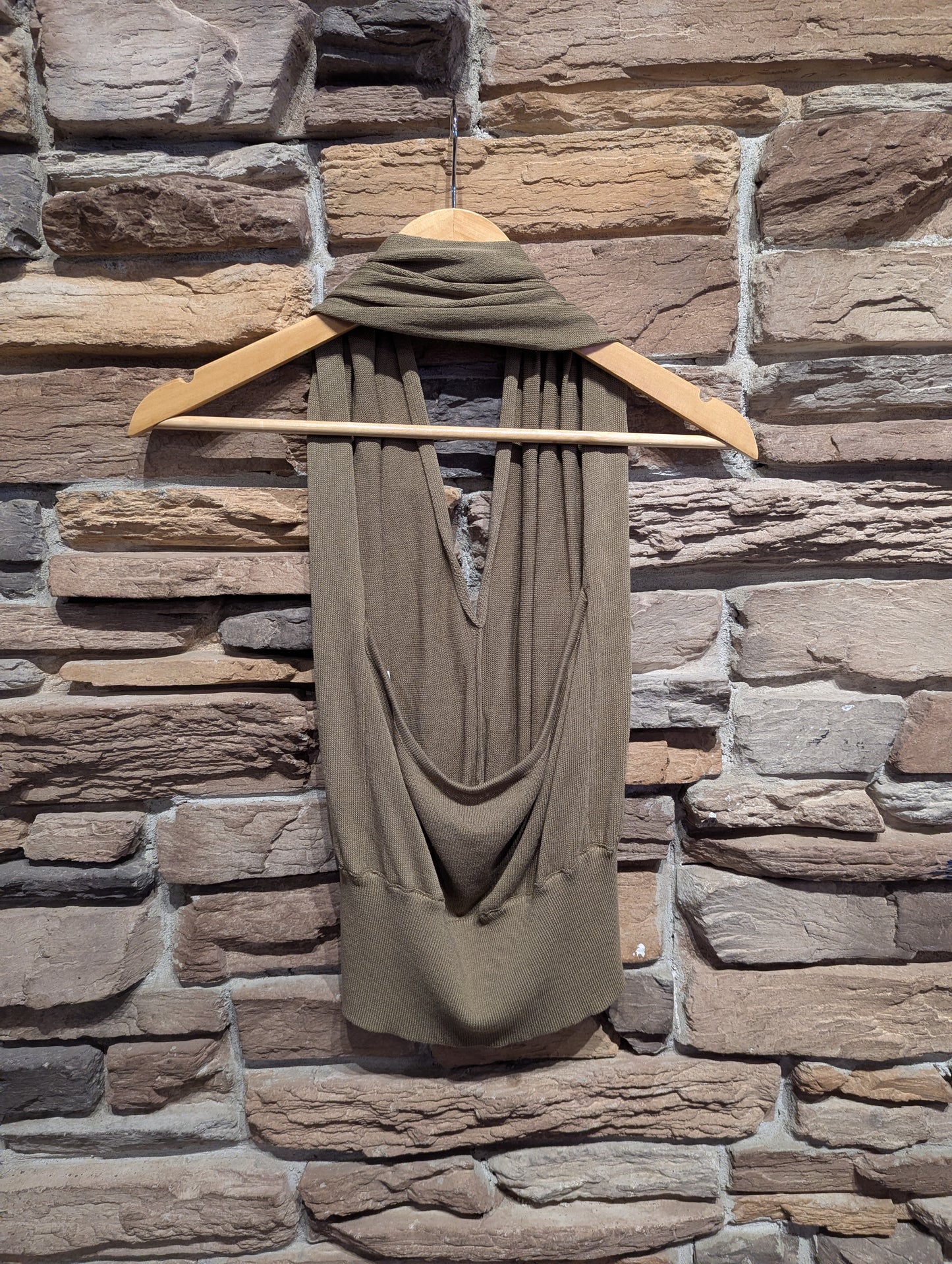 Backless Halter Top