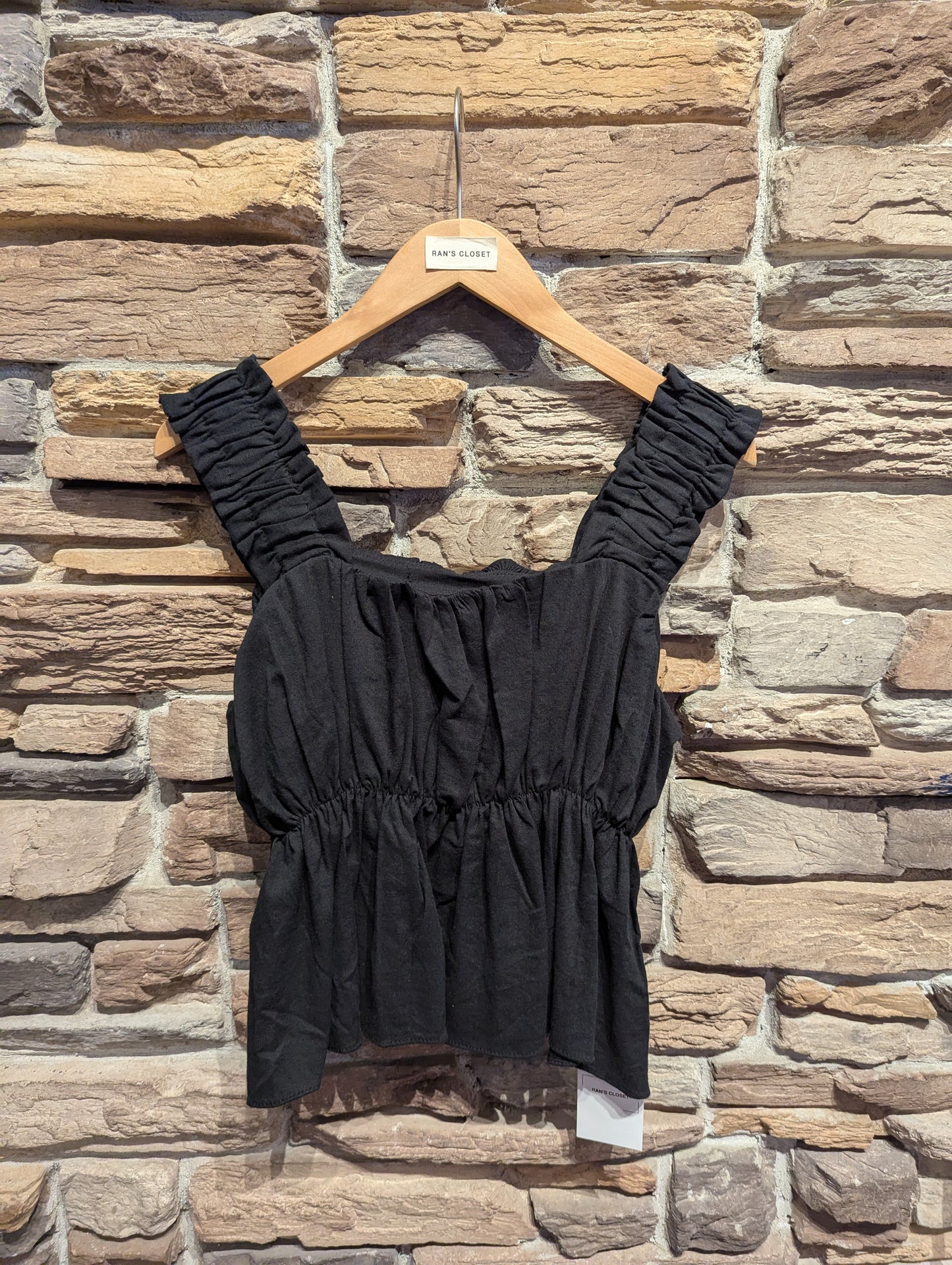 Linen Ruched Blouse
