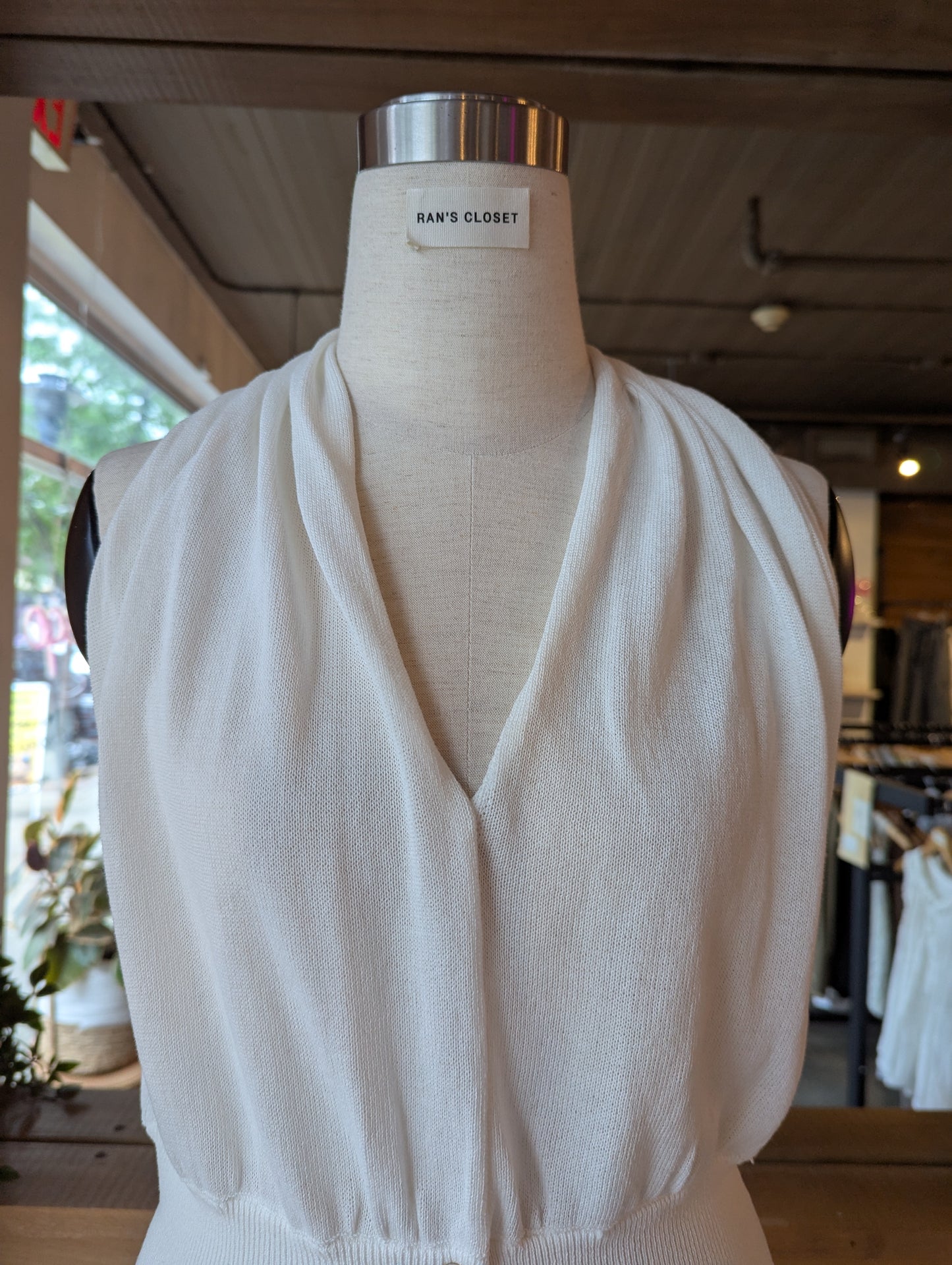 Backless Halter Top