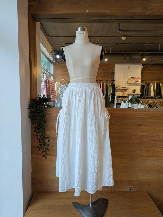 Scrunch Pocket Maxi Skirt