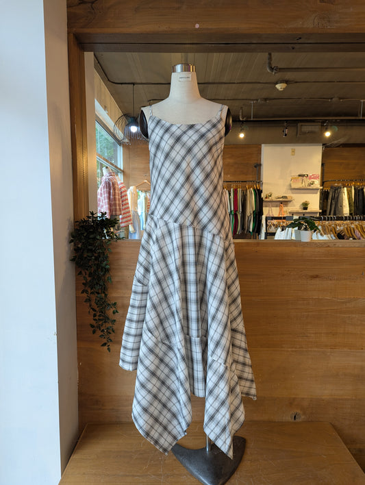 Plaid Maxi Dress